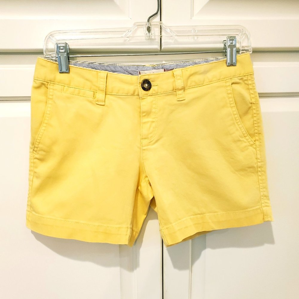 Womens Red Camel Yellow Shorts 3